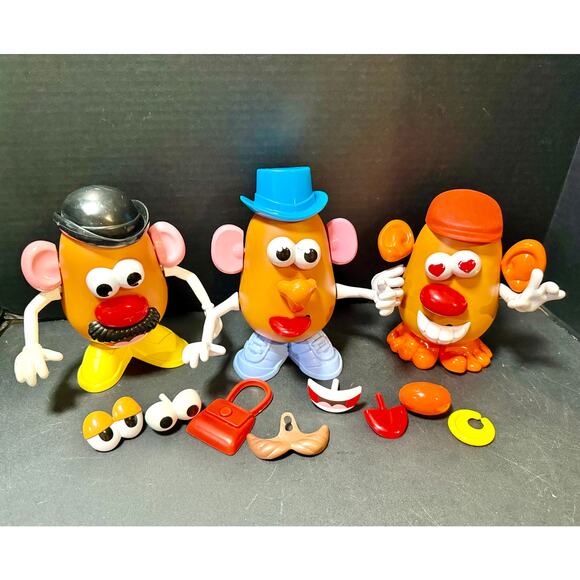 Mr. Potato head Set N; 3 heads 36 accessories mix & match - Picture 1 of 4